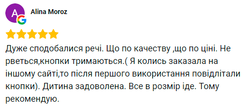 Позитивна рекомендація про магазин – уважні менеджери і гарне пакування
