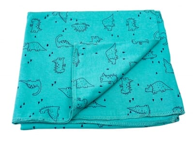 Пелюшка бавовняна (кулір) 90х100 Динозаври 6192084735