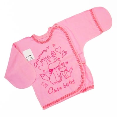 Кофточка з універсальними ручками Котики Sweet Friends Baby р. 56, рожева