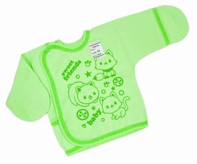 Кофточка з універсальними ручками Котики Sweet Friends Baby р. 56, салатова