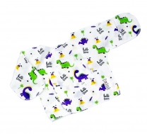 Розпашонка ситцева Динозаври шви назовні, зріст 56 (069357)