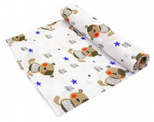 Пелюшка ситцева МИШКА CUTE TEDDY 75х100см 3018769425