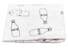 Пелюшка фланелева байкова 90x75 с начосом Milk