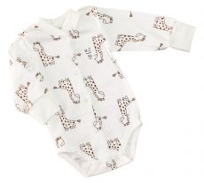 Боді Хеппі шви назовні, зріст 56 інтерлок-рапорт, всесезонний Жирафи